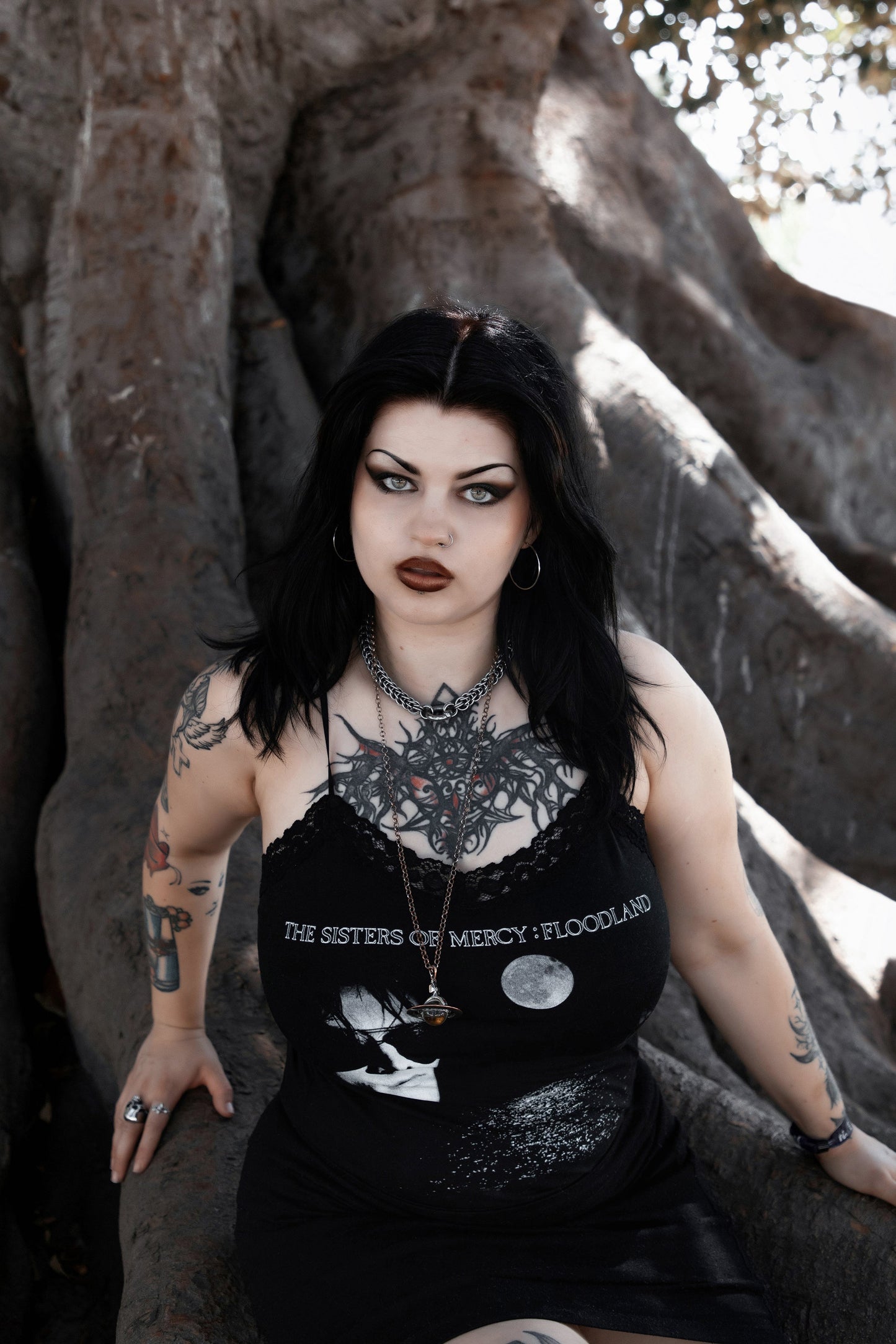 Sisters of Mercy (Full length) Lace Tank