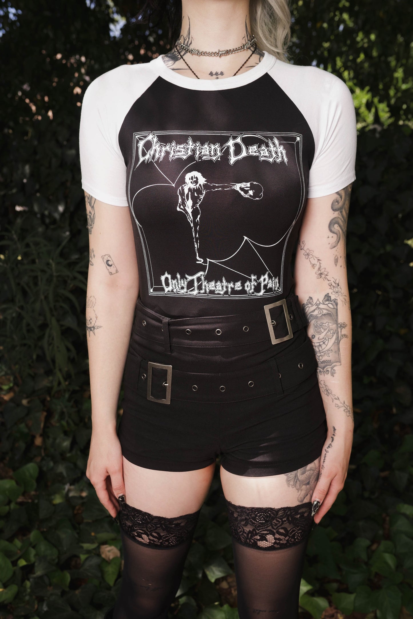 Christian Death (Only Theatre of Pain) Baseball Tee