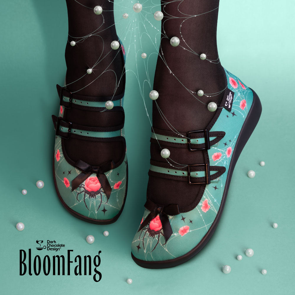Chocolaticas® Bloomfang Women's Mary Jane Flat