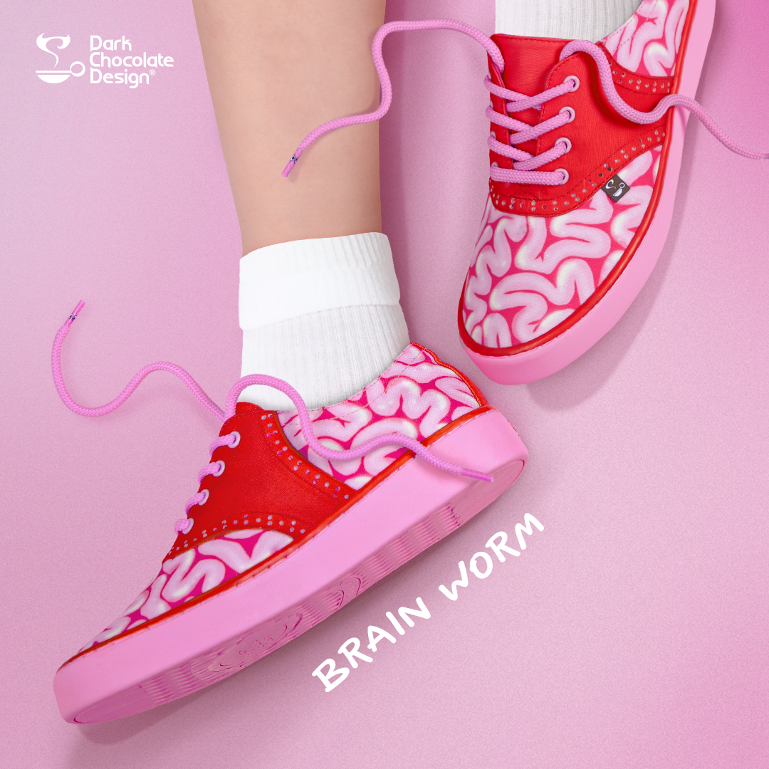 Brain Worms Casual Sneaker