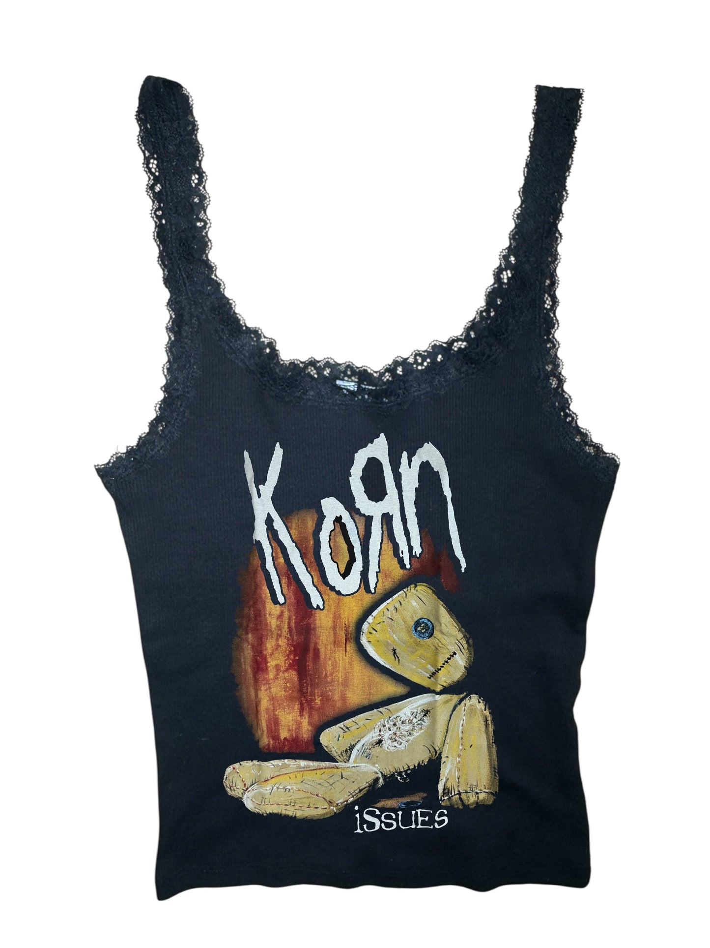 Korn Ribbed Lace Tank (Limited edition)